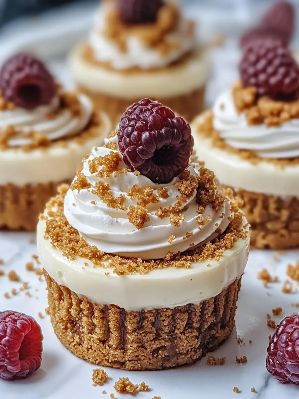 Cookie Butter Cheesecake Cups