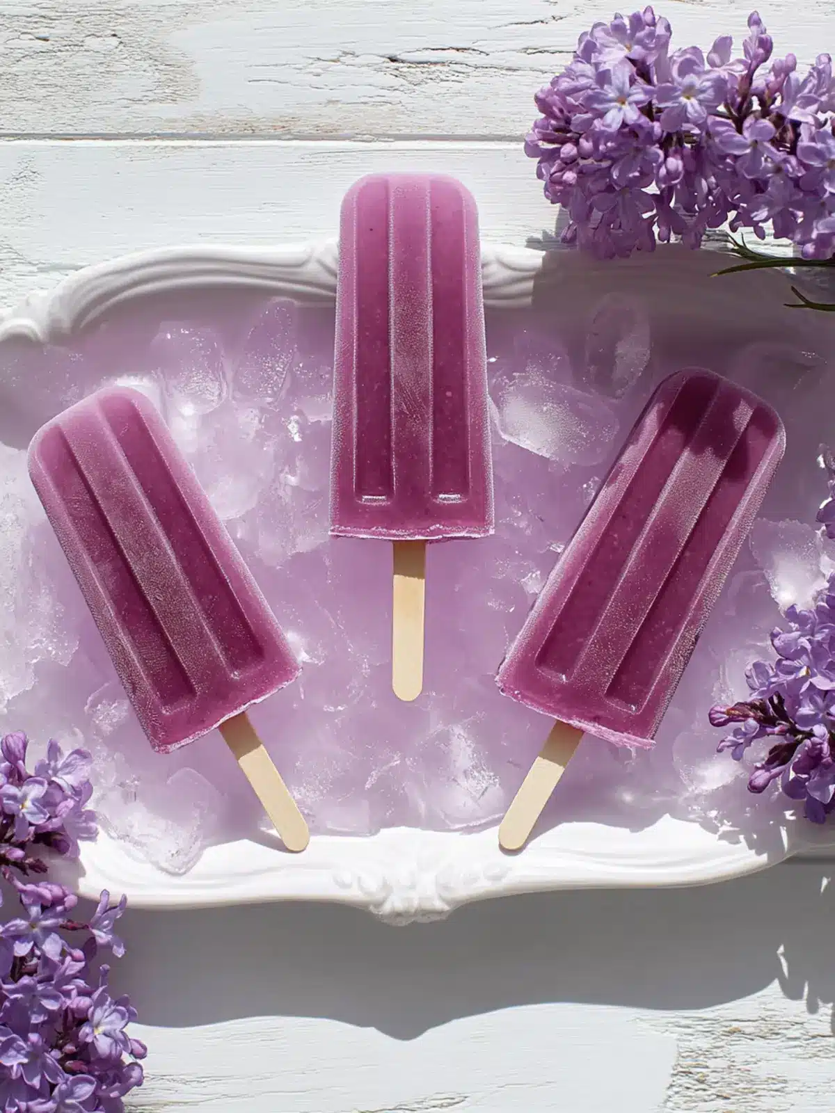 Lilac Popsicles