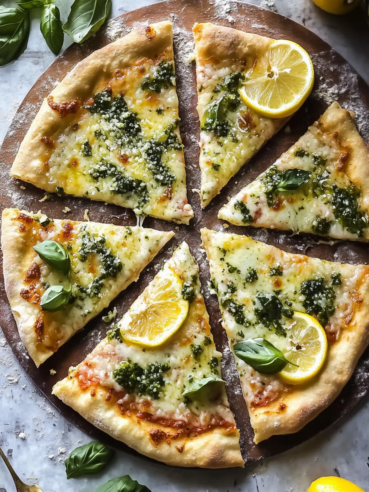 Matzo Pizza with Parmesan and Lemon