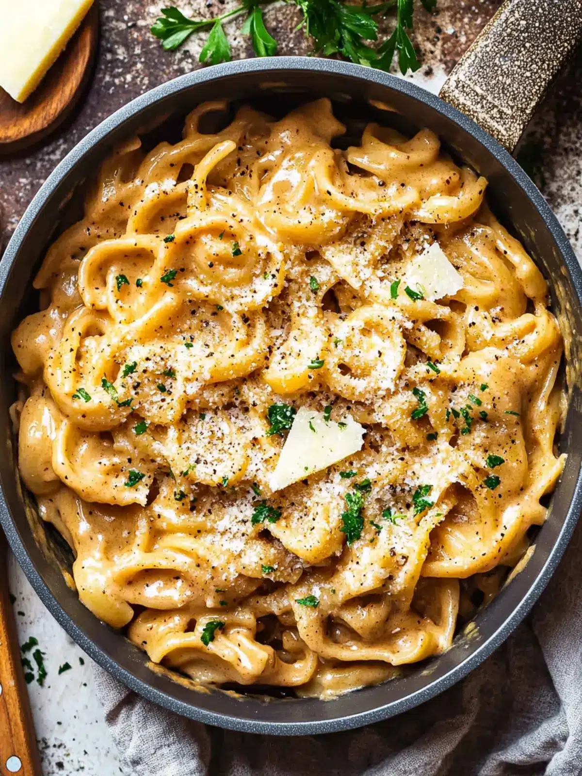 One Pot French Onion Pasta