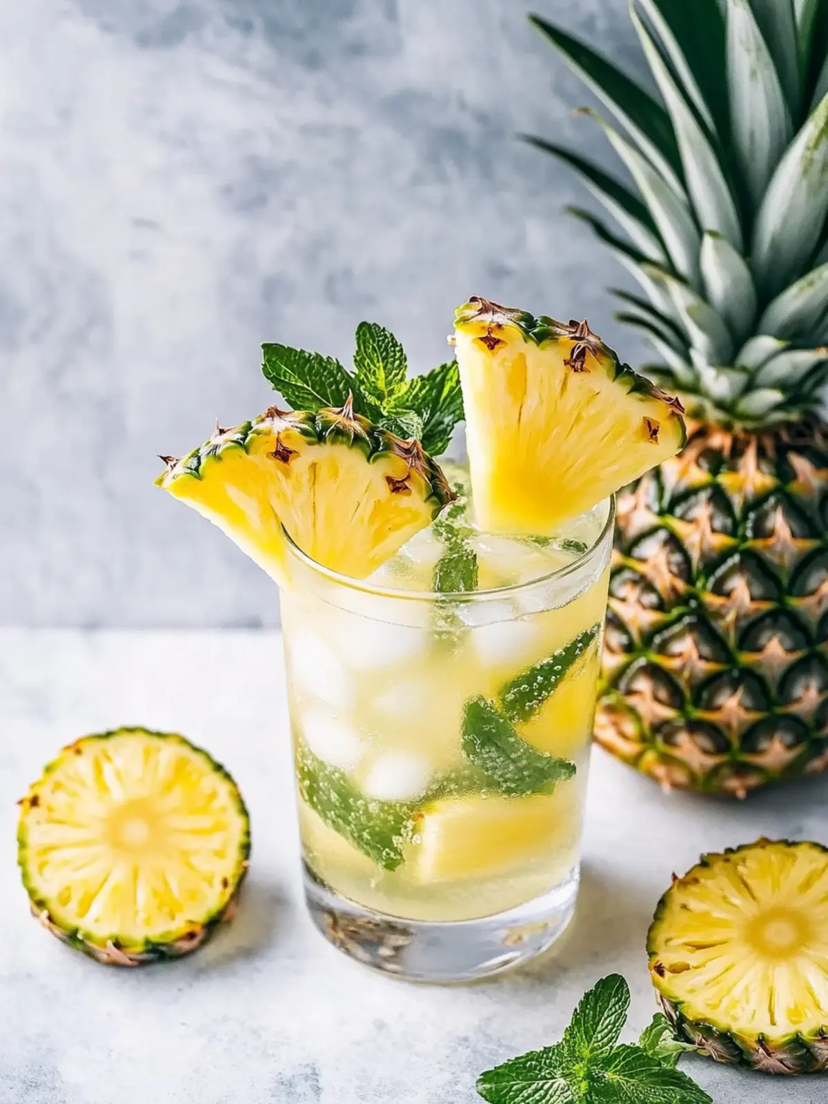 Pineapple Infused Water