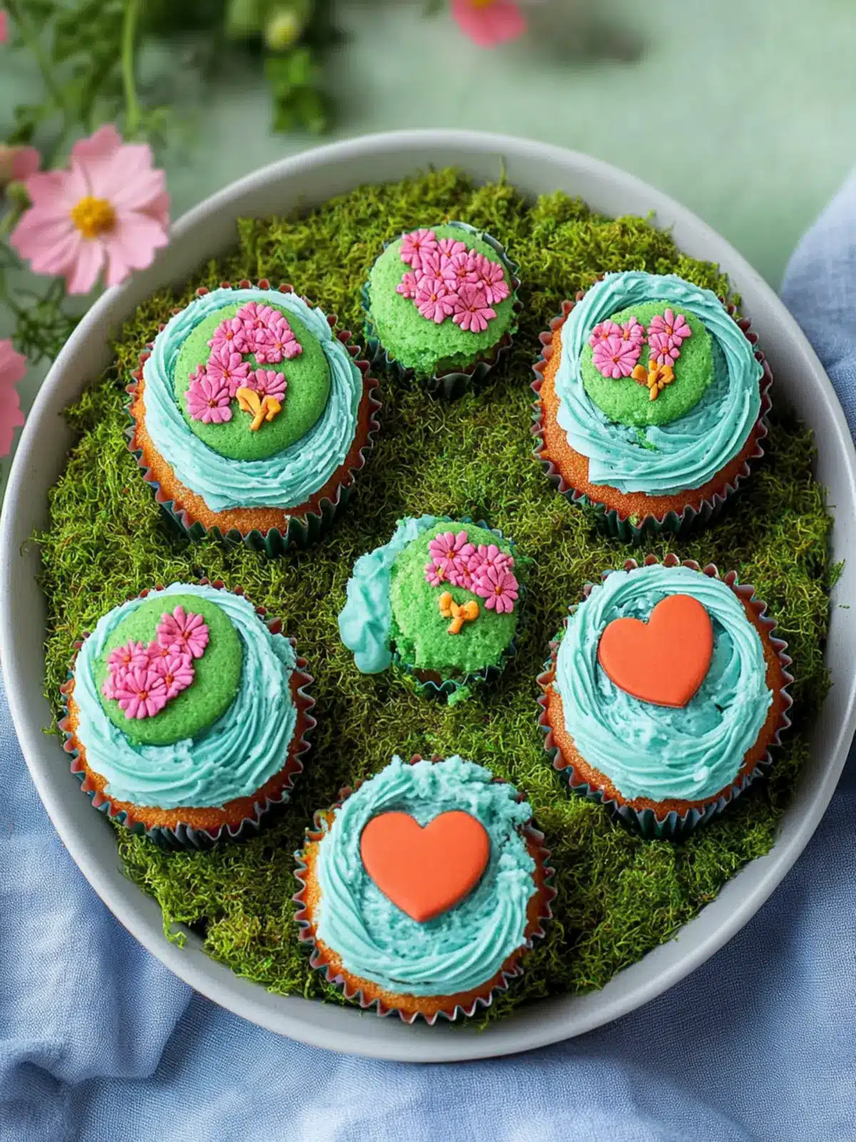 Earth Day Cupcakes