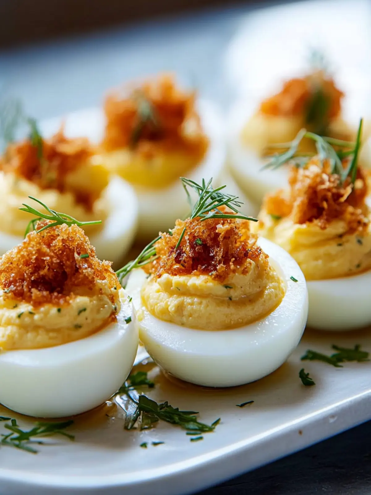 Fried Deviled Eggs
