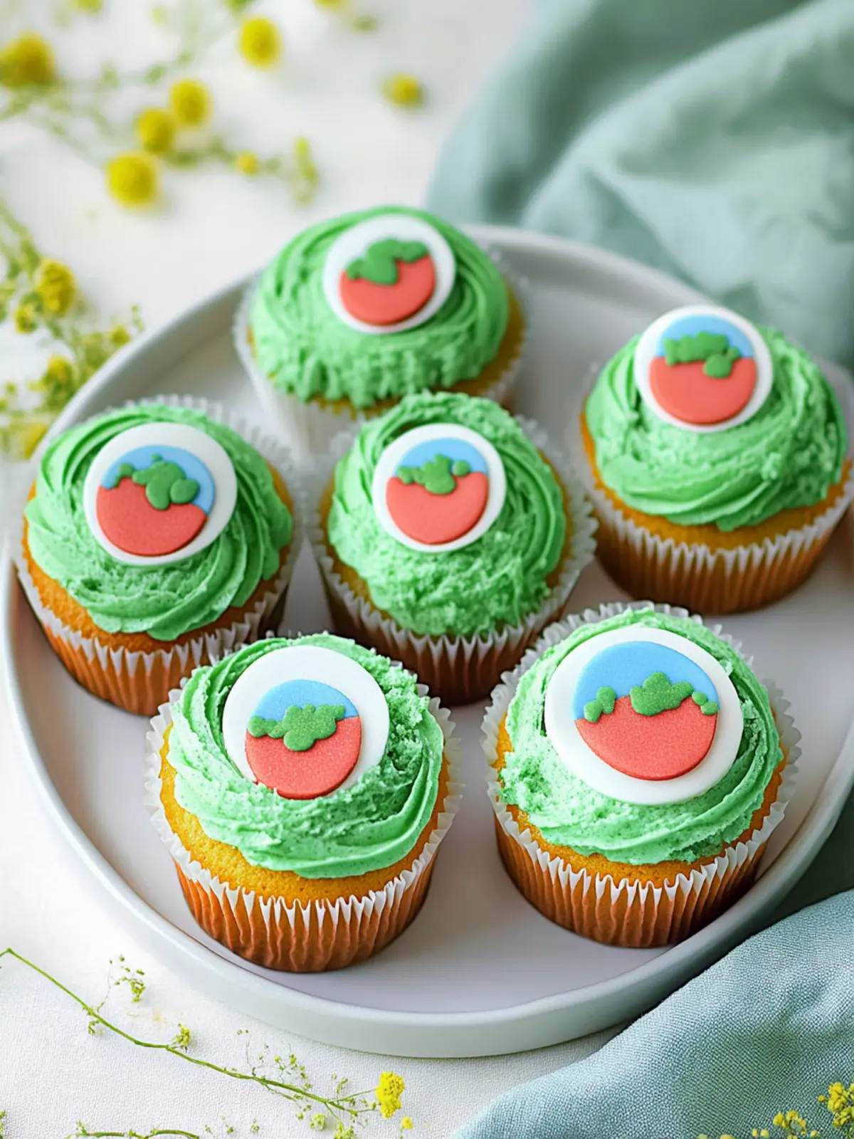 Earth Day Cupcakes