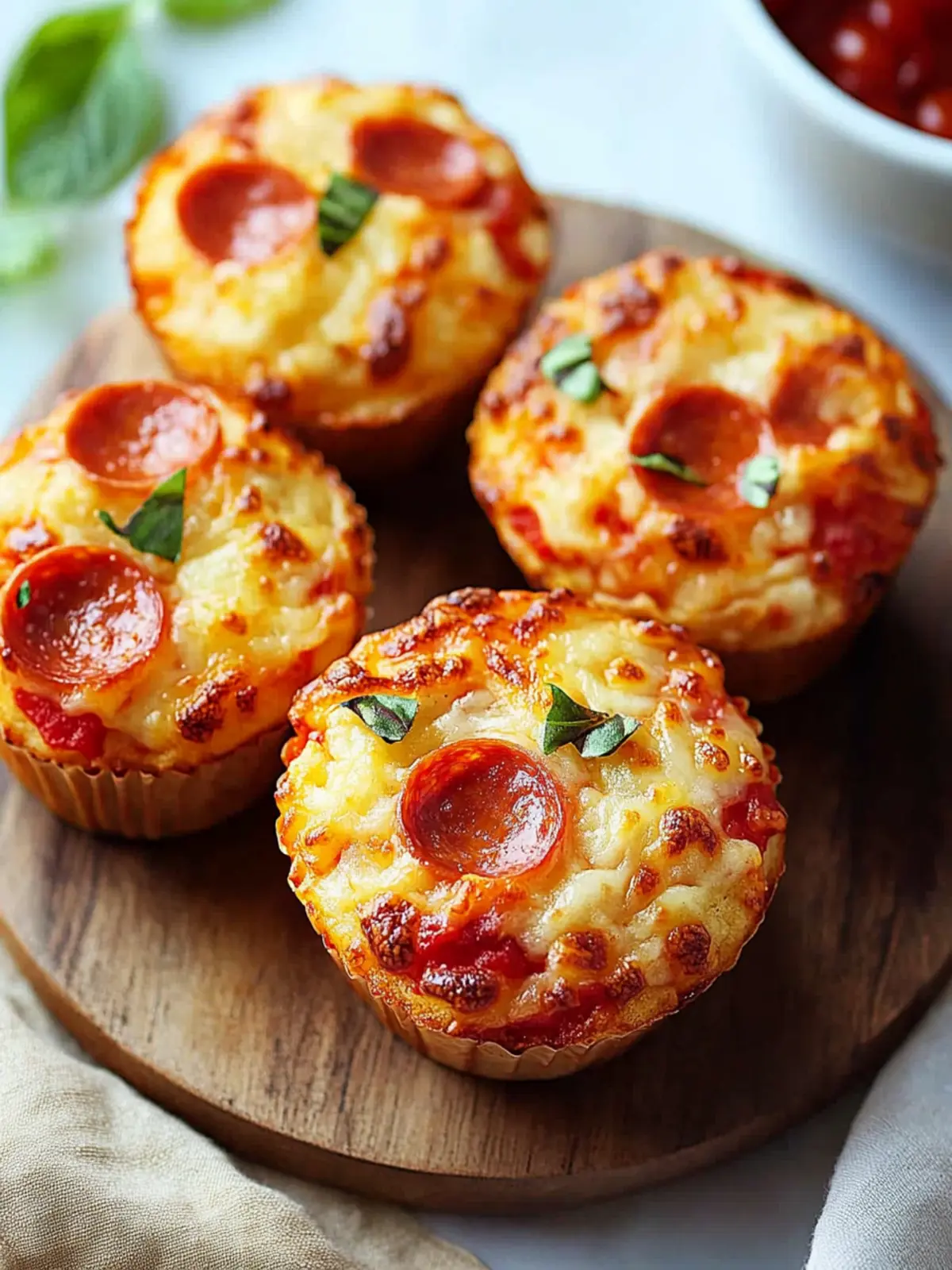 Lunchbox Pizza Muffins