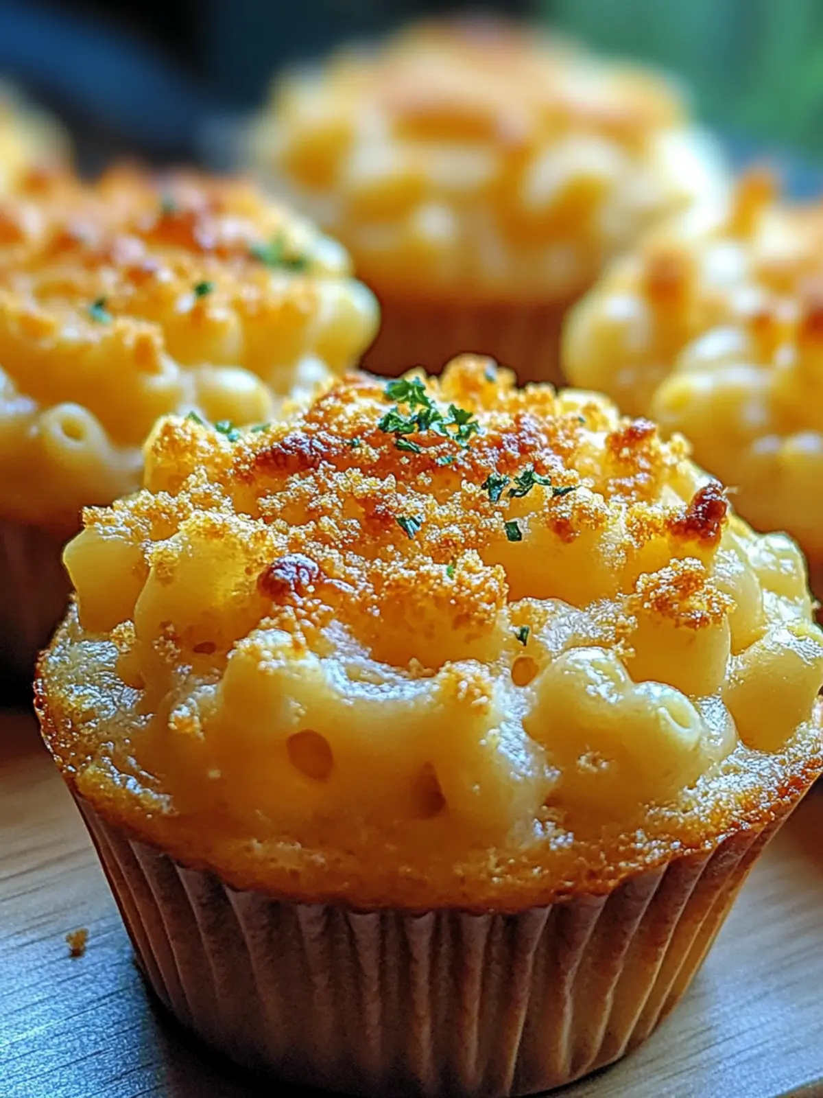 Creamy Mac and Cheese Muffins