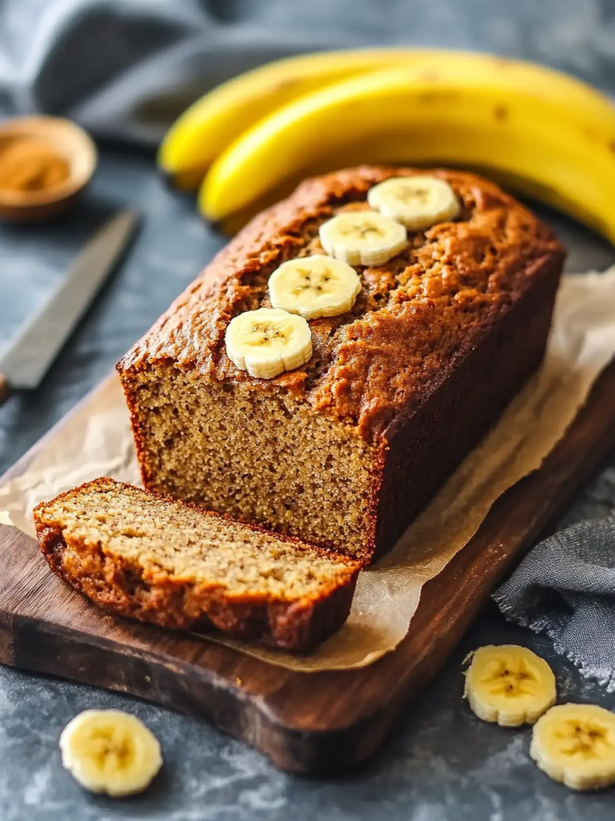Fluffy Keto Banana Bread