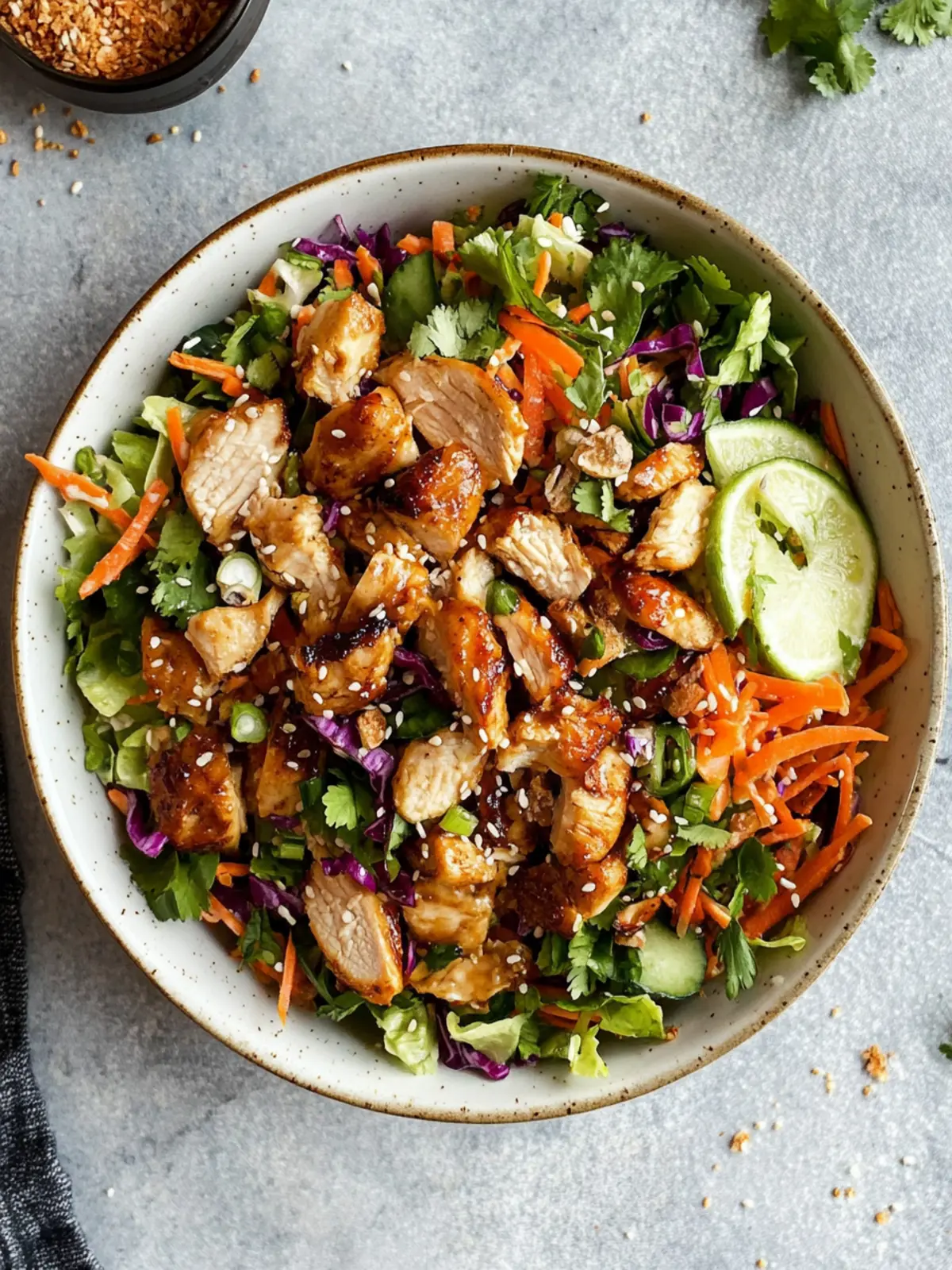 Asian Chicken Crunch Salad