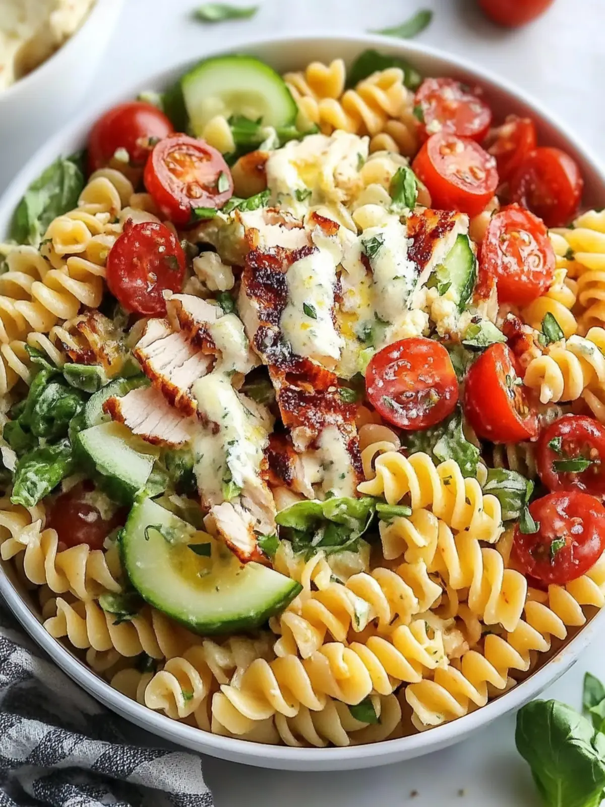Cobb Pasta Salad