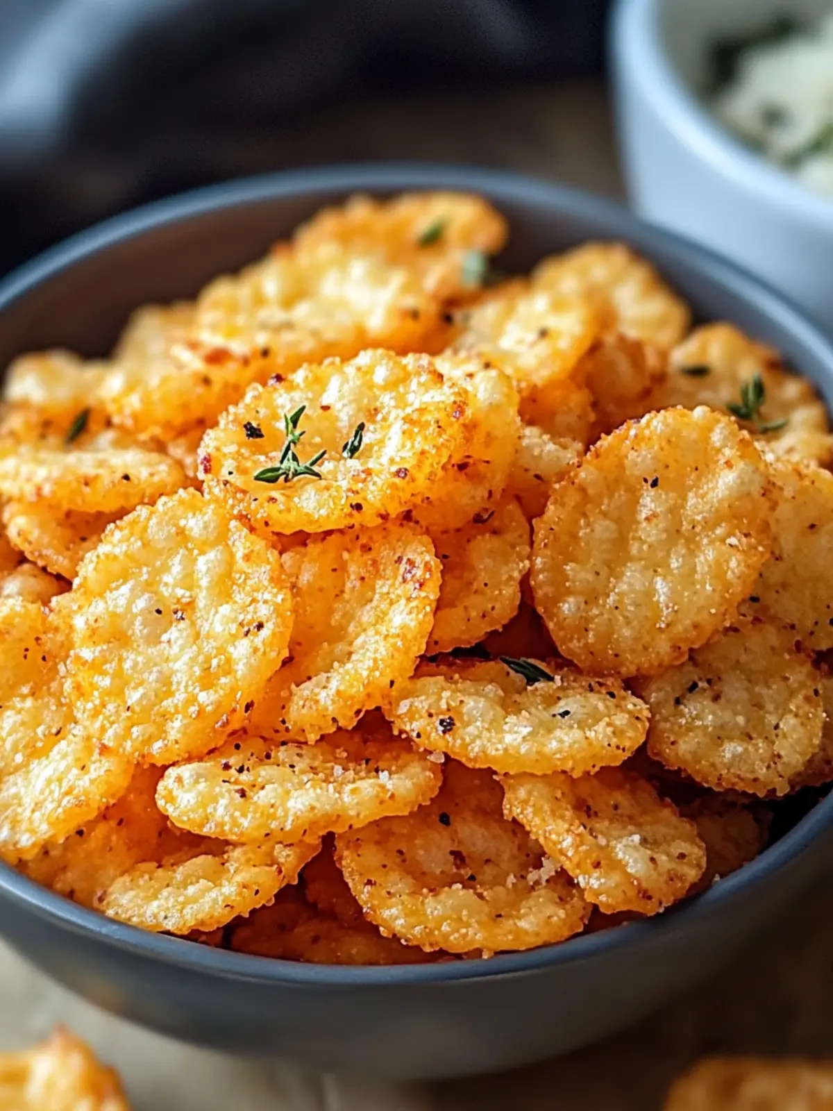 Cheesy Garlic Ritz Bits Snacks