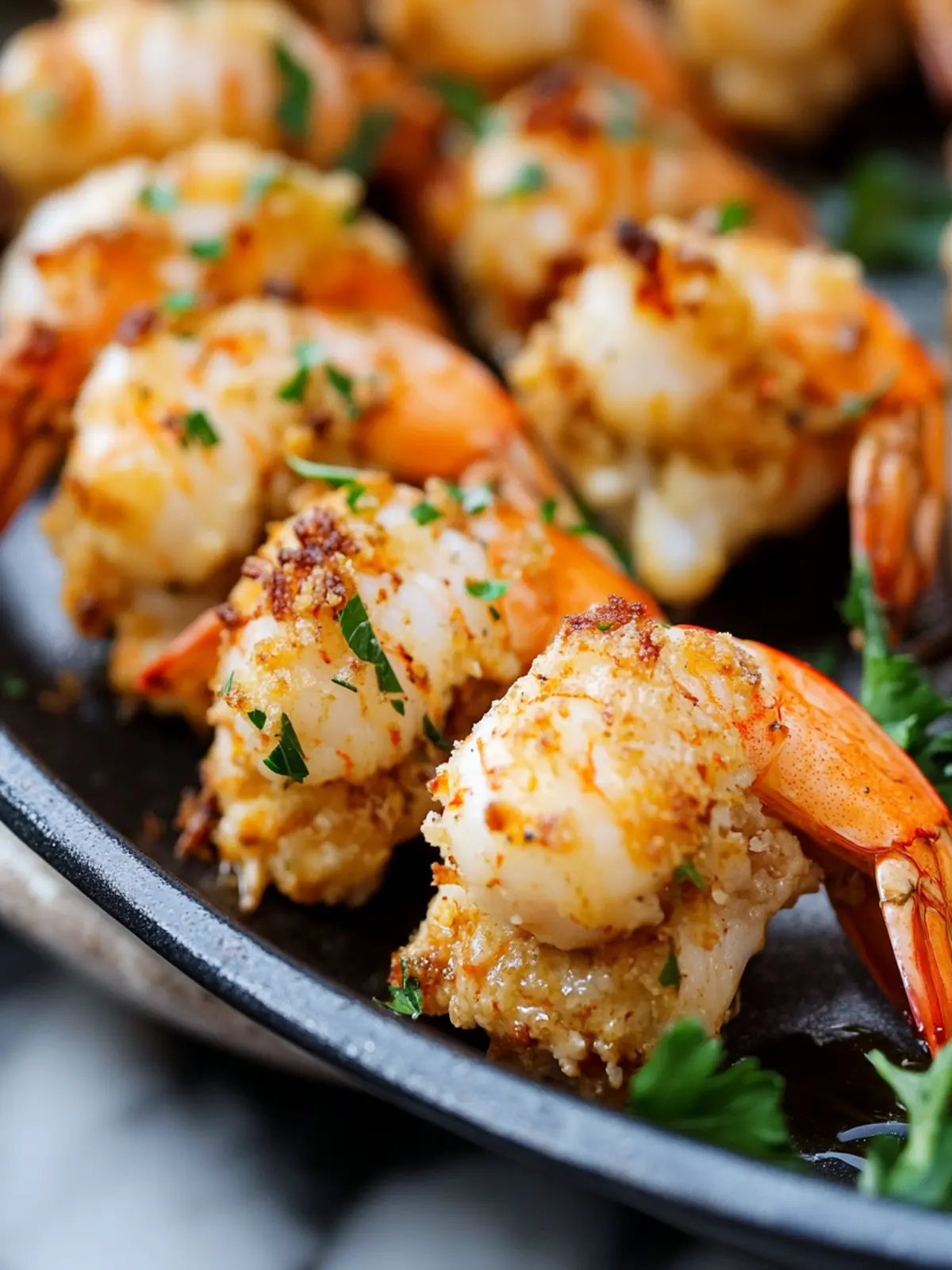 Baked Jumbo Stuffed Shrimp