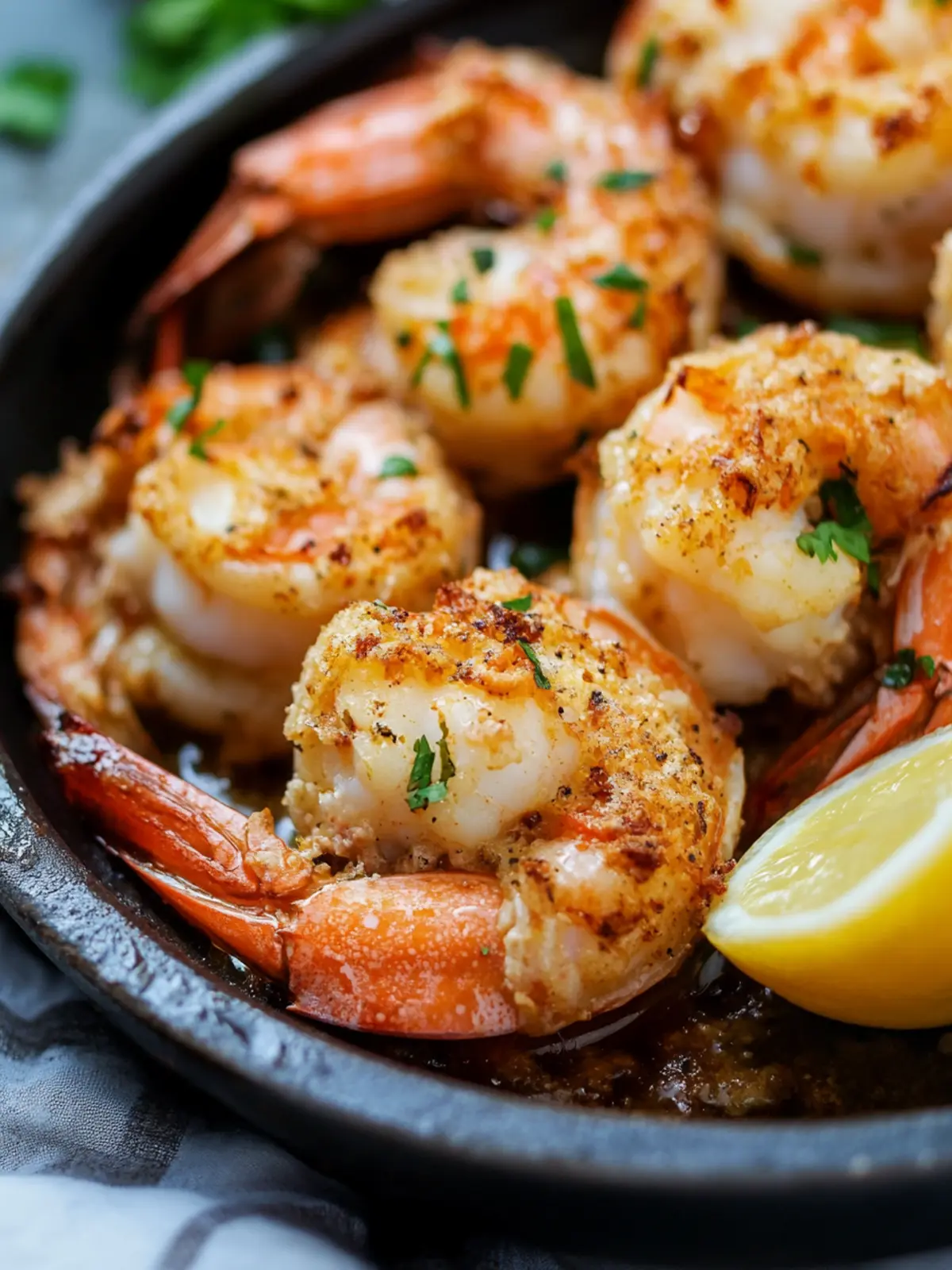 Baked Jumbo Stuffed Shrimp