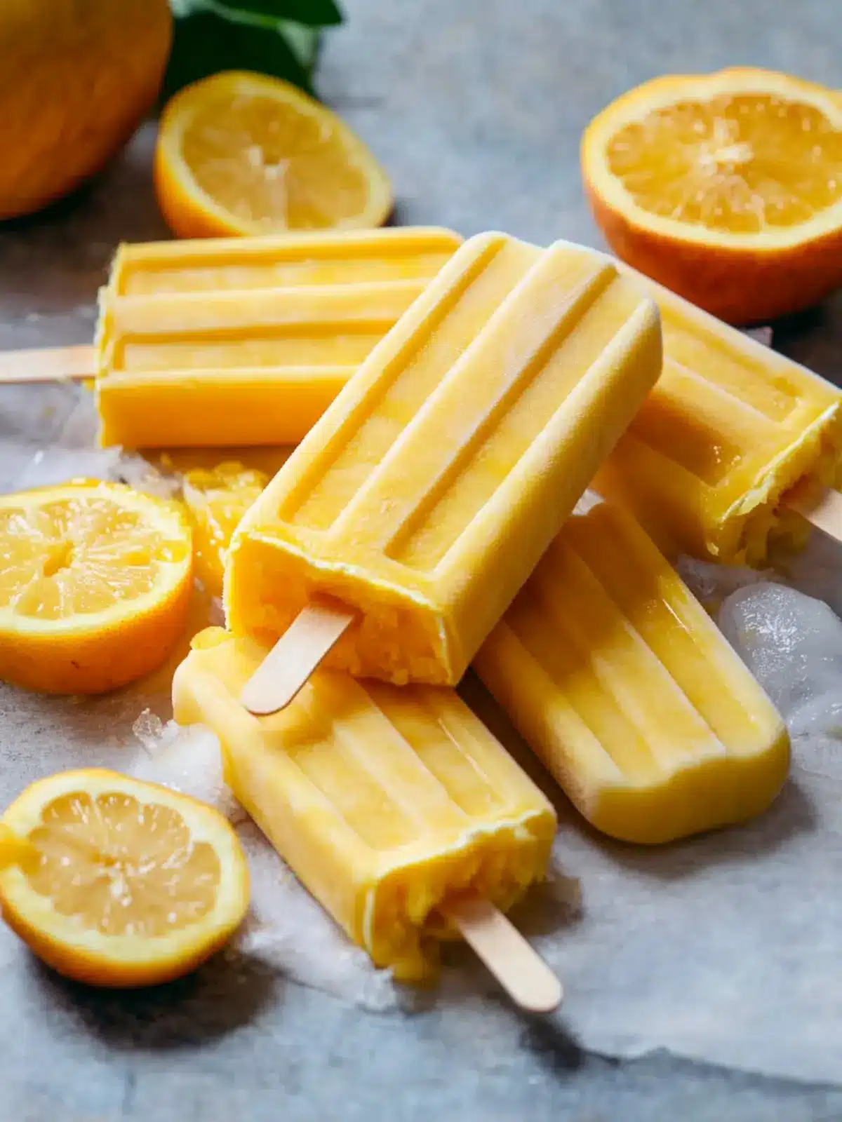 Mango Popsicles
