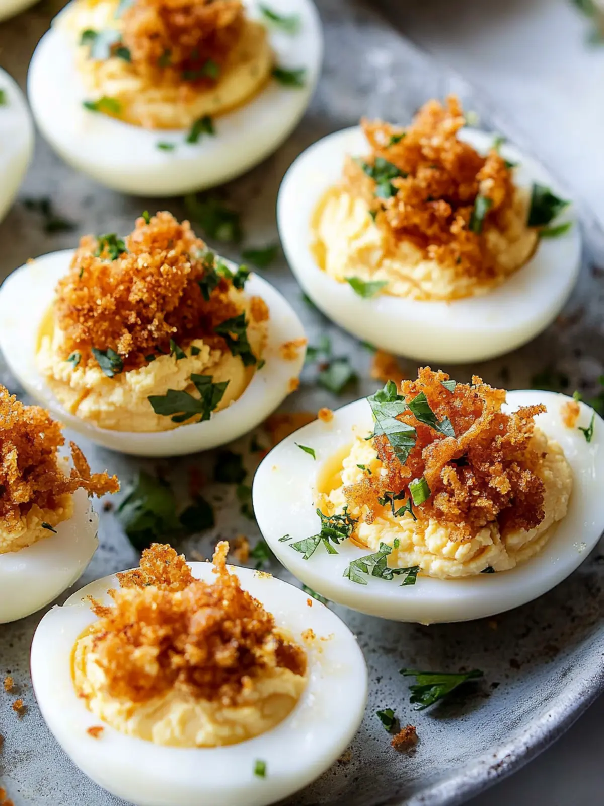 Fried Deviled Eggs