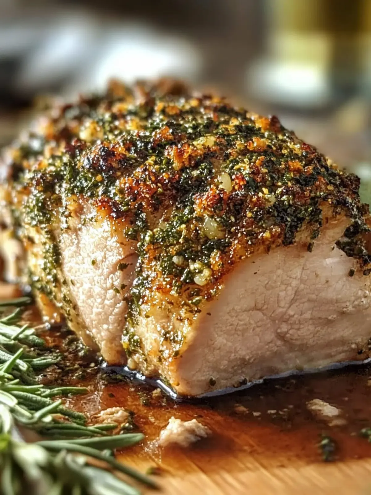Herb Crusted Pork Loin