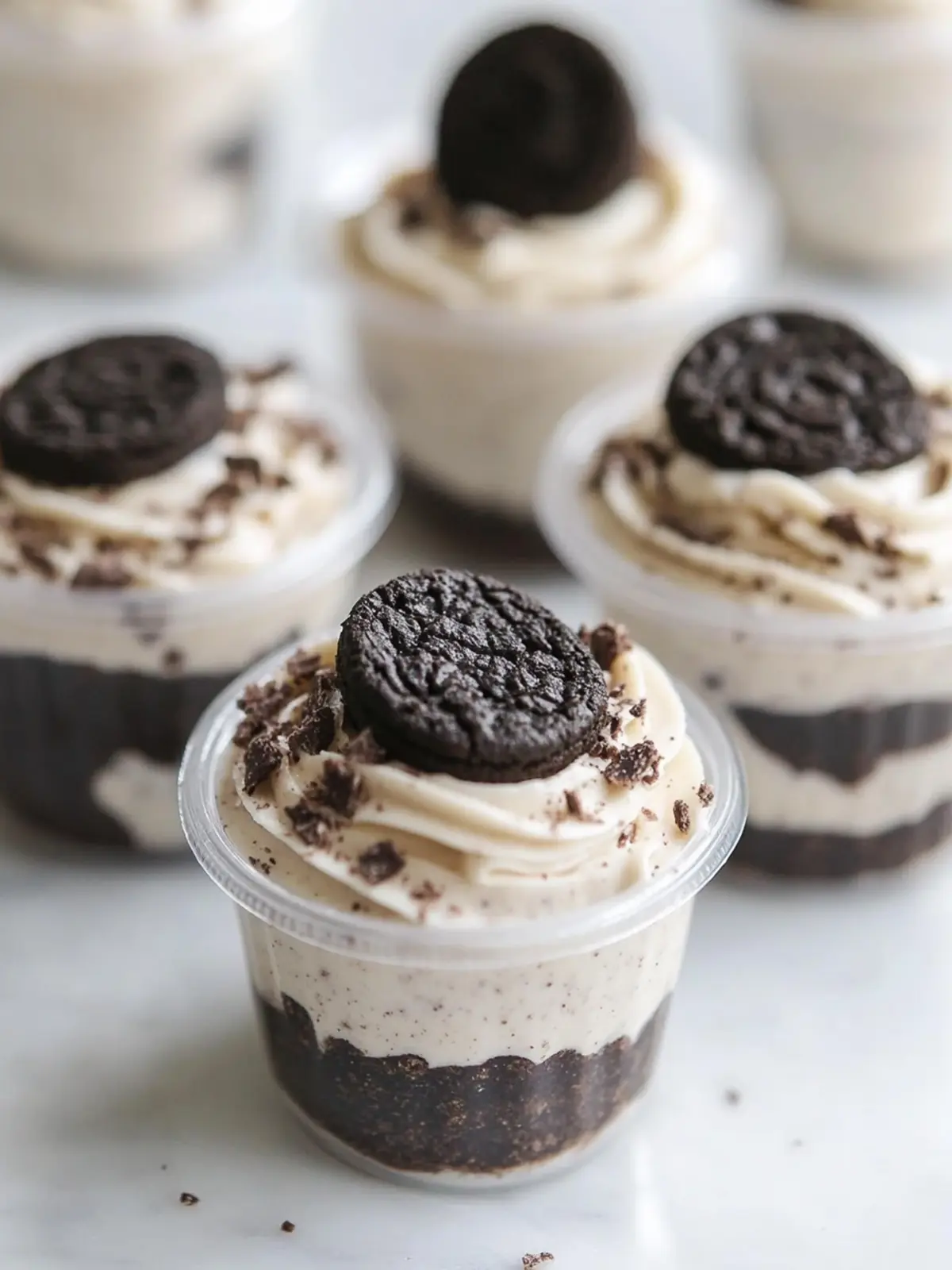 Cookies and Cream Dessert Cups
