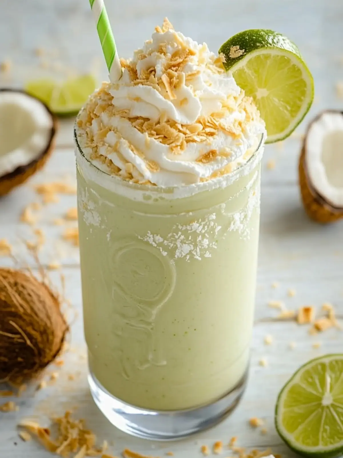 Coconut Key Lime Pie Smoothie