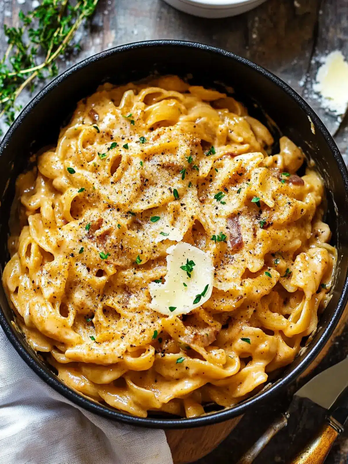 One Pot French Onion Pasta