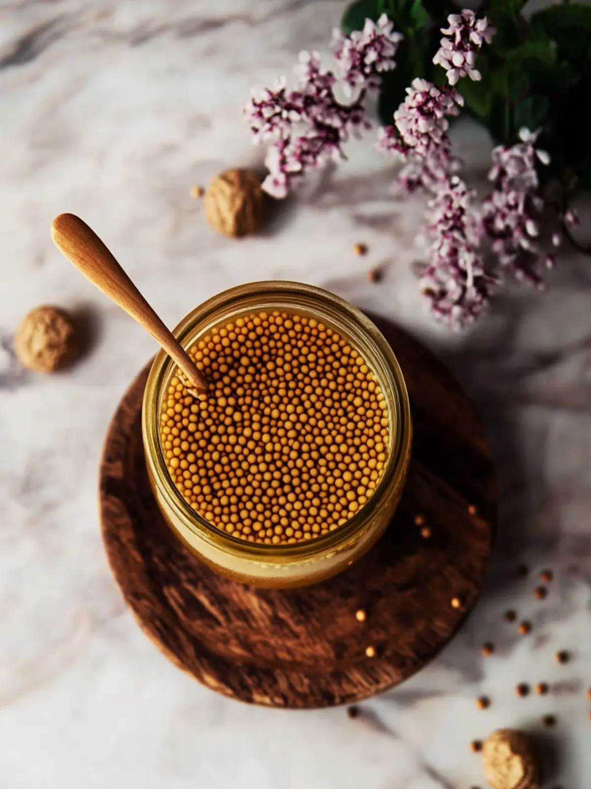 Pickled Mustard Seeds