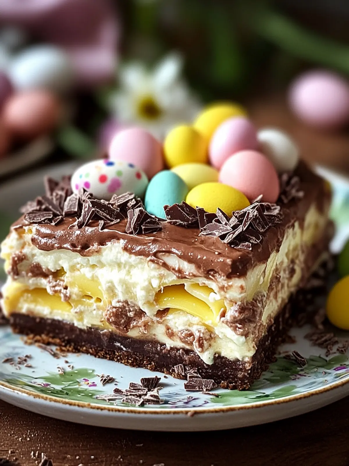 Easter Chocolate Lasagna