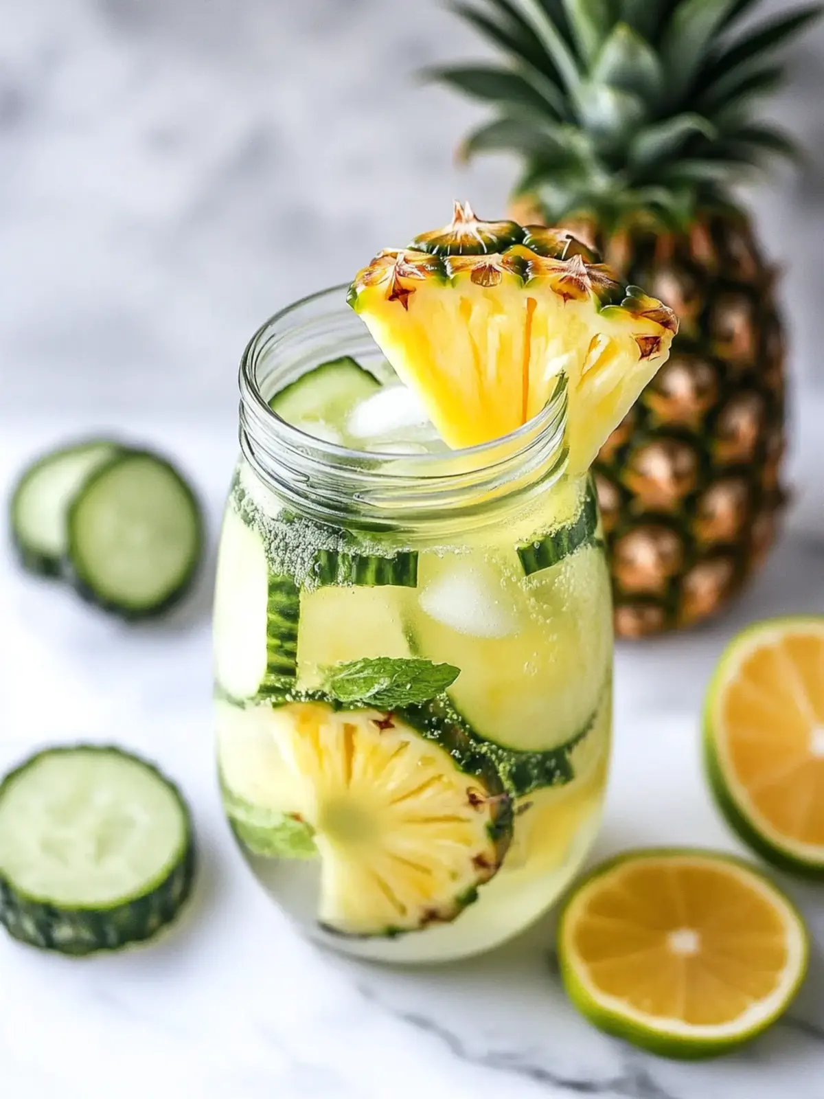 Pineapple Infused Water