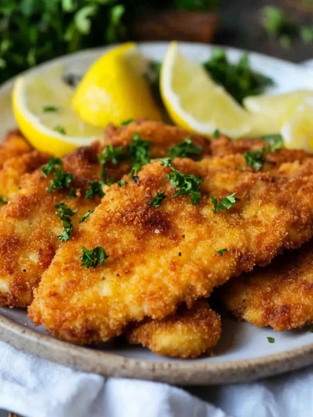 Crispy Passover Chicken Schnitzel
