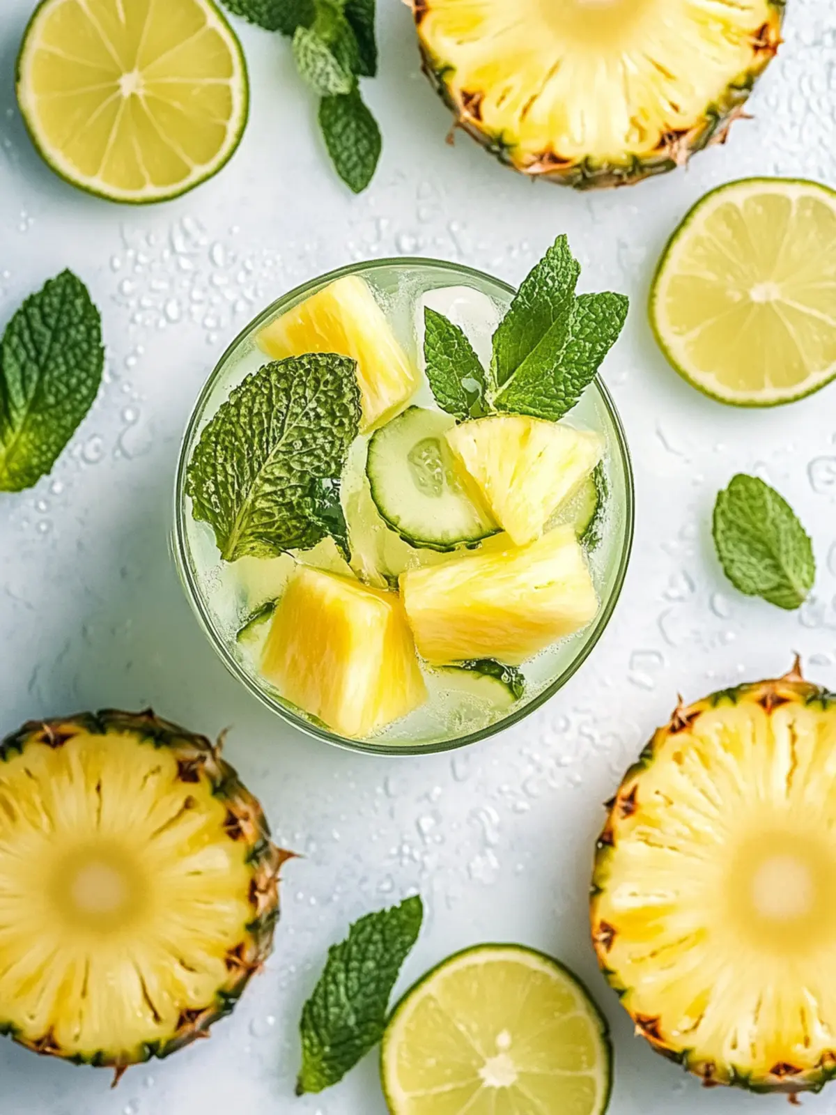 Pineapple Infused Water