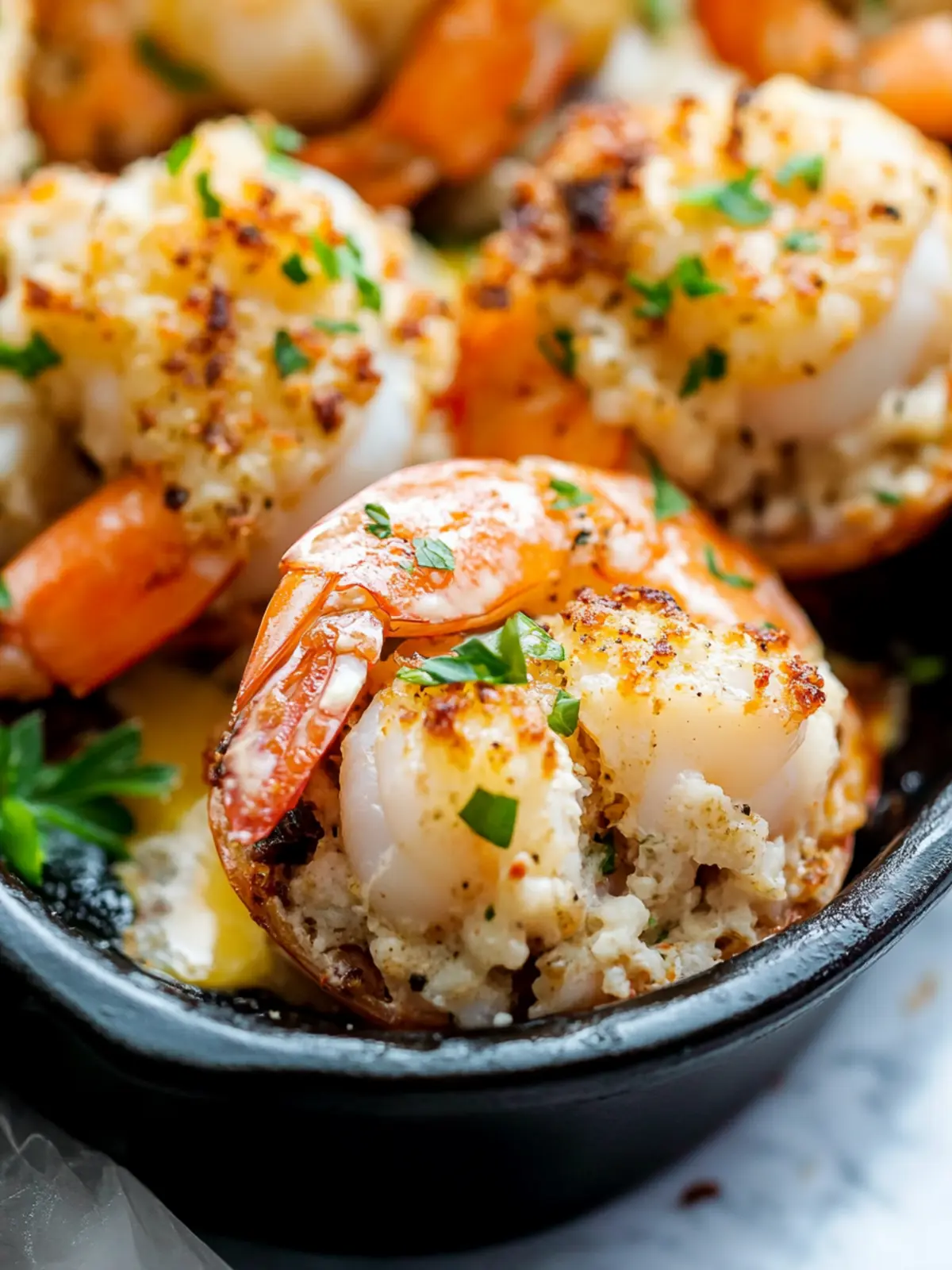 Baked Jumbo Stuffed Shrimp