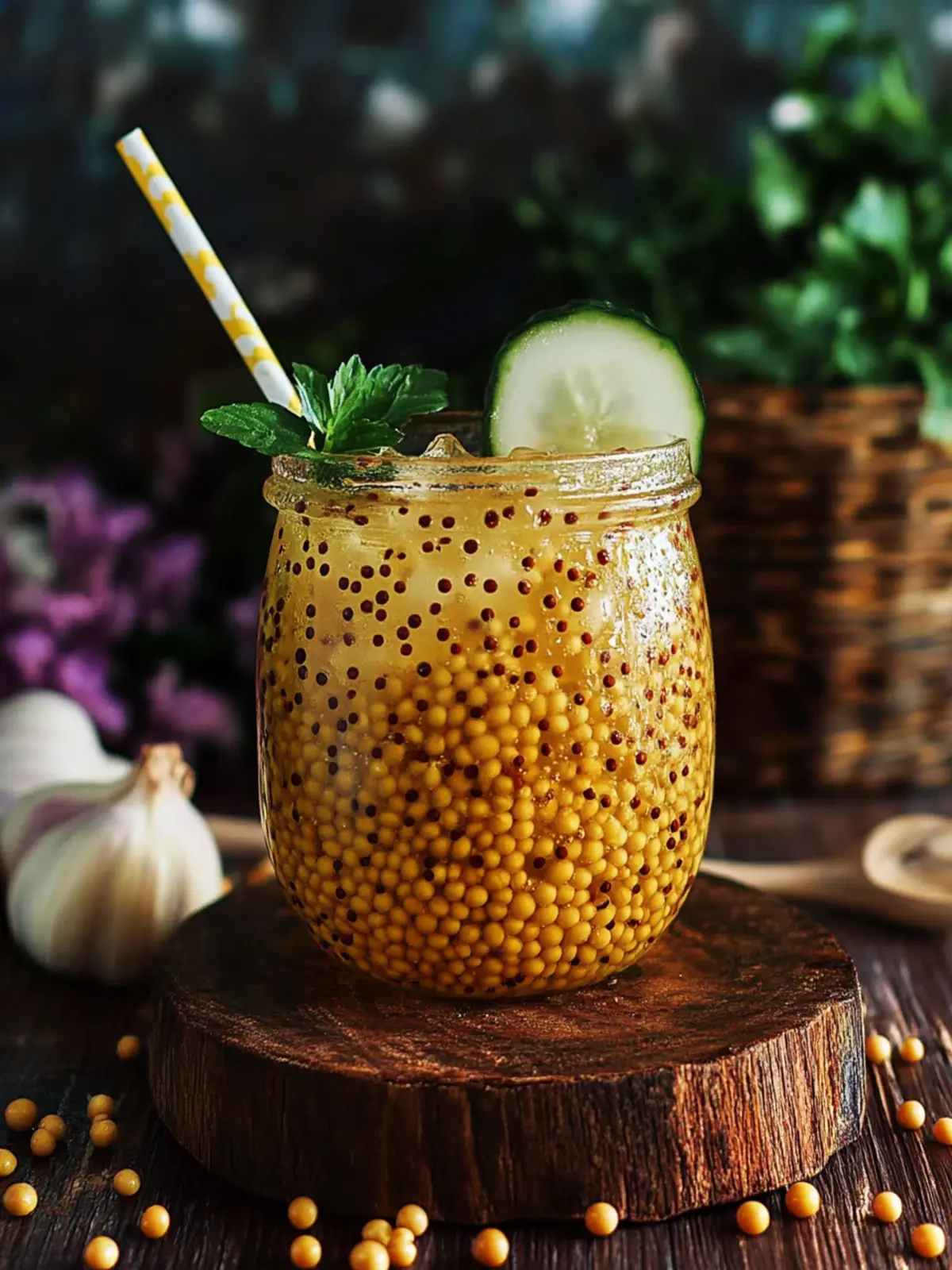 Pickled Mustard Seeds