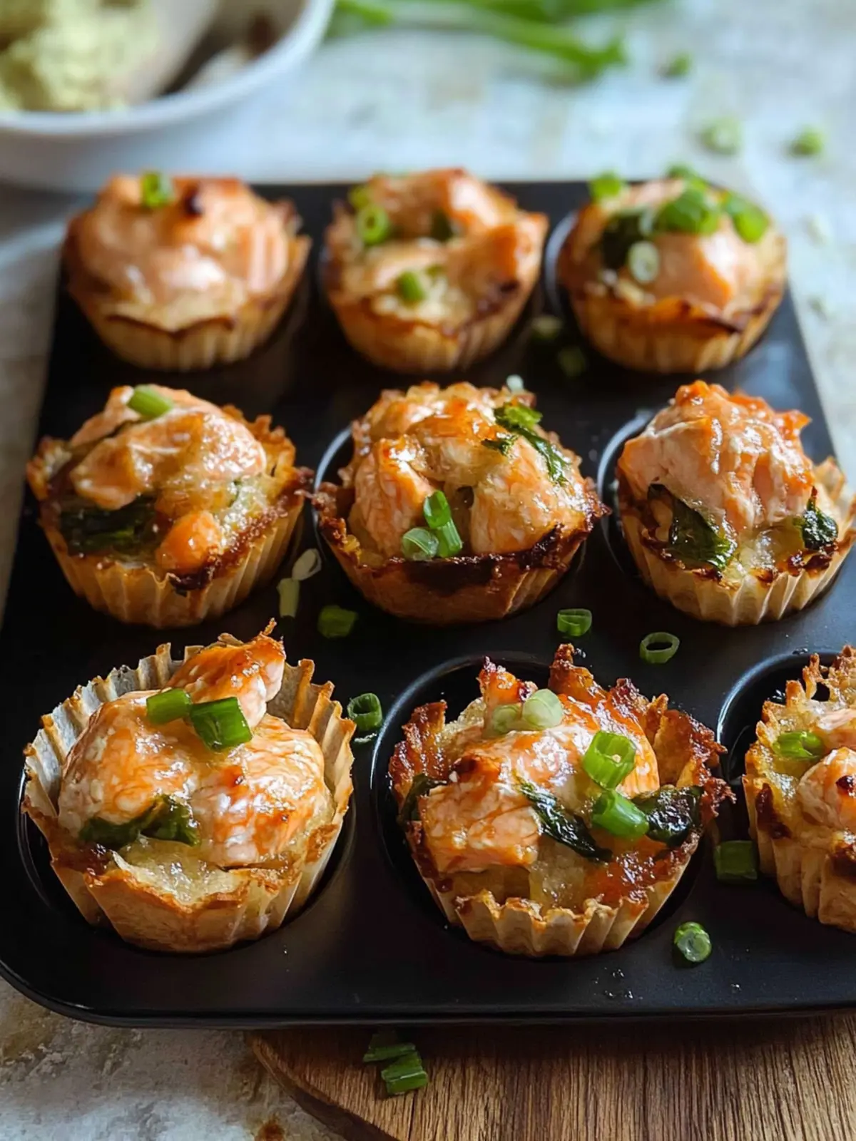 Killer Crack Salmon Muffins