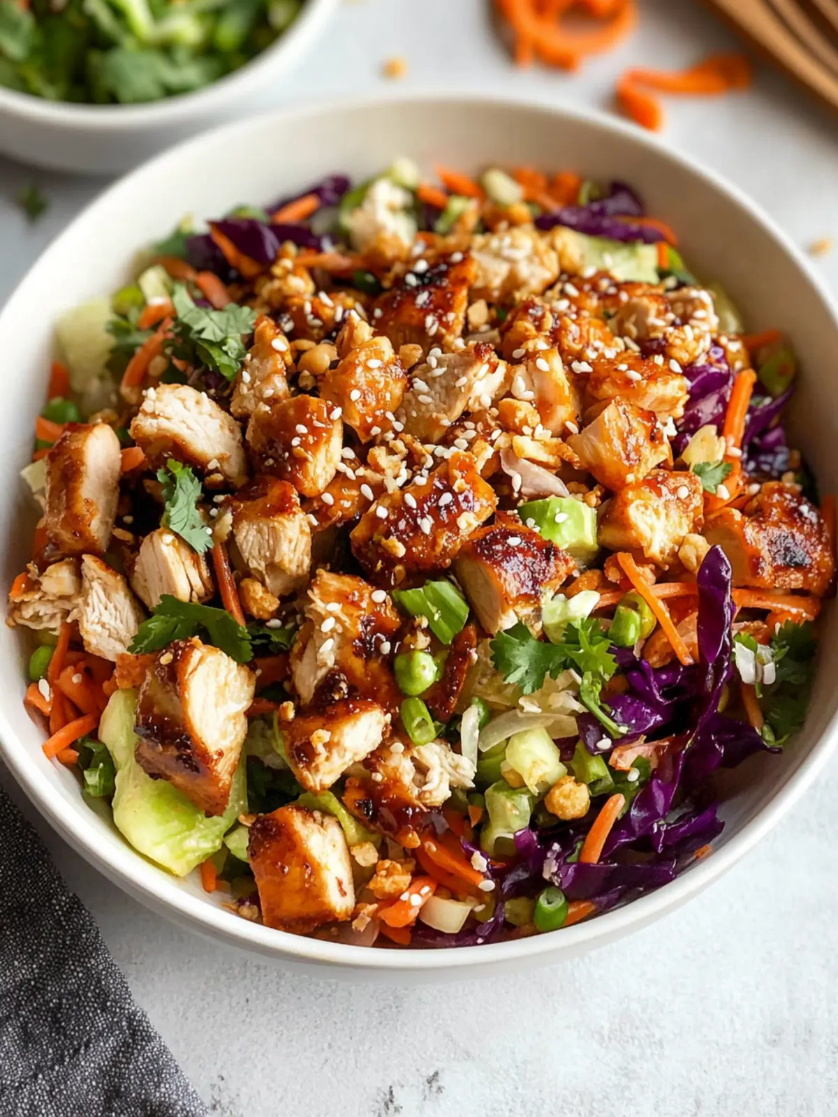 Asian Chicken Crunch Salad