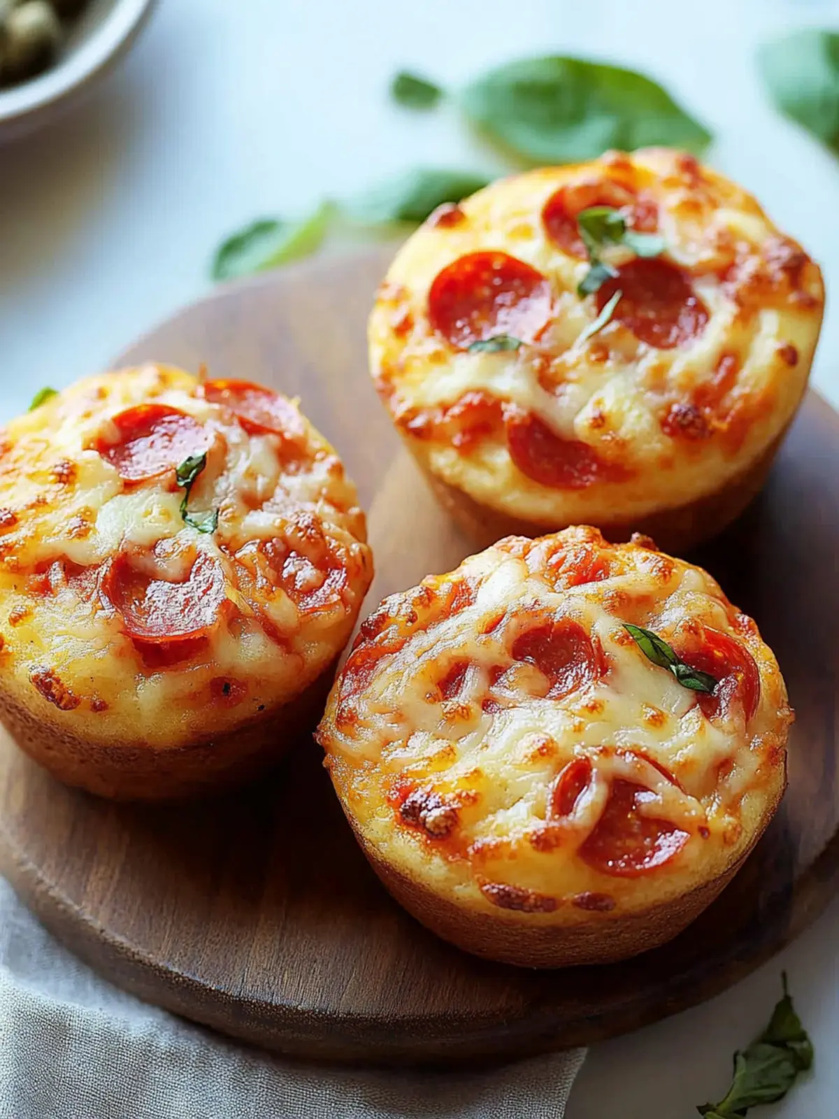 Lunchbox Pizza Muffins