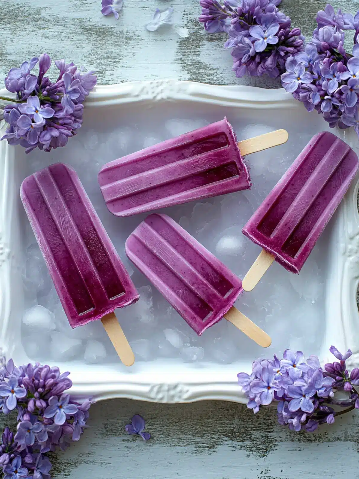 Lilac Popsicles
