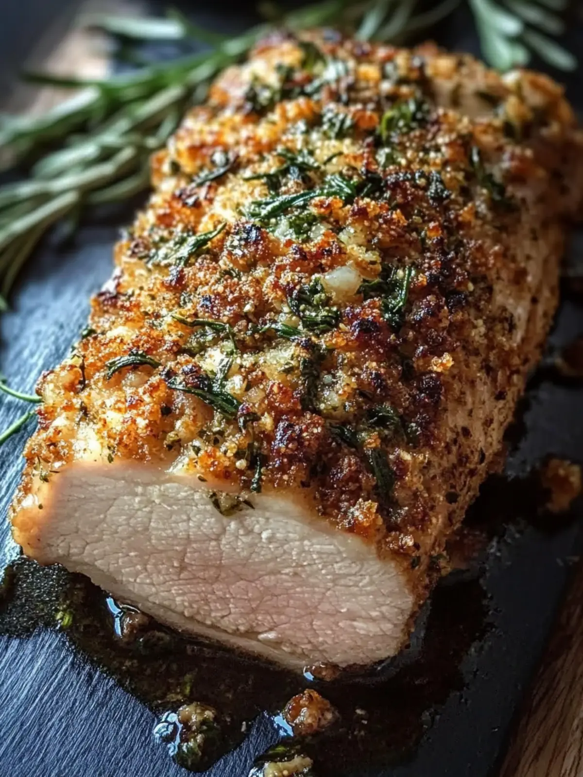 Herb Crusted Pork Loin