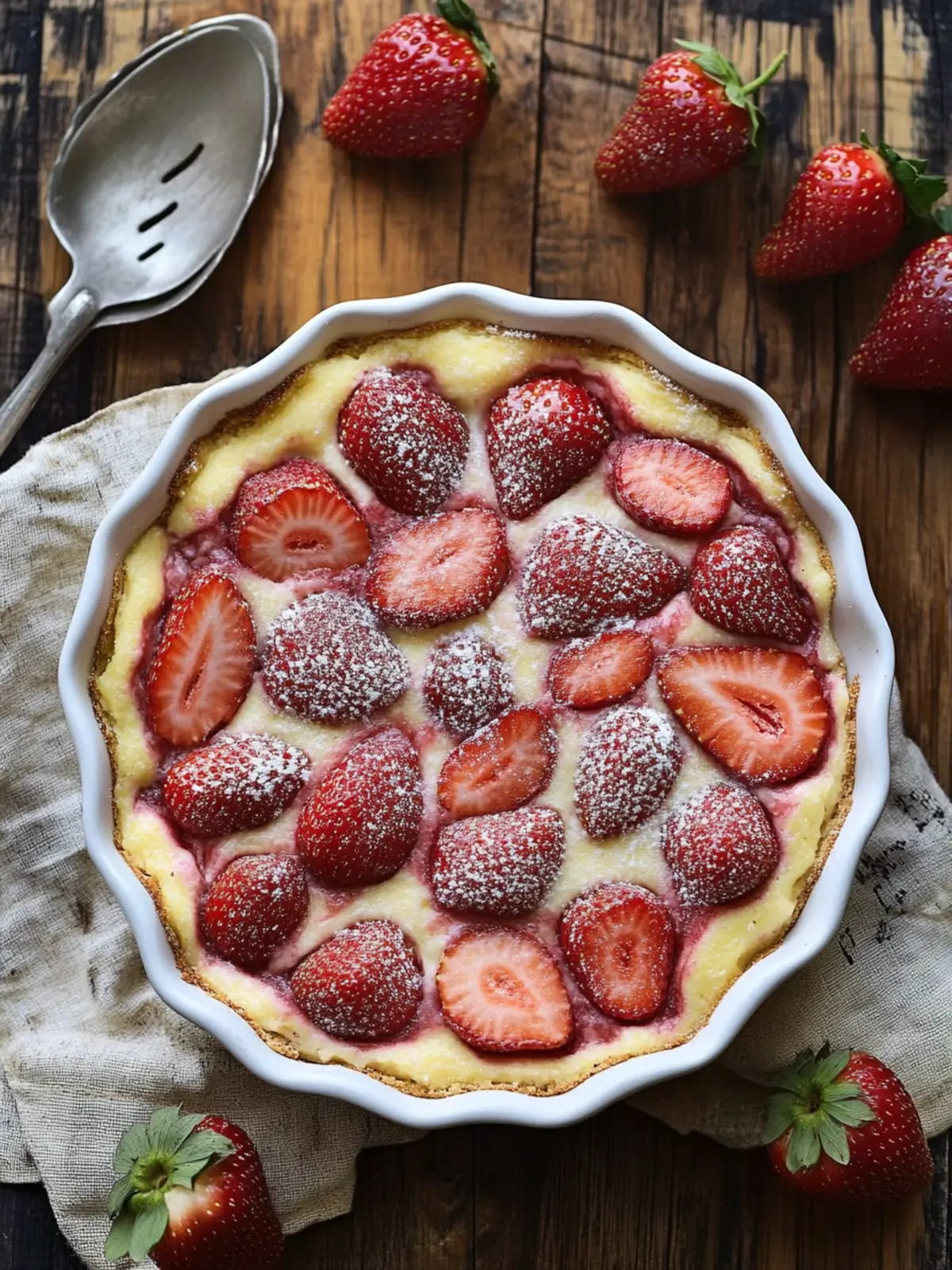 Strawberry Flaugnarde