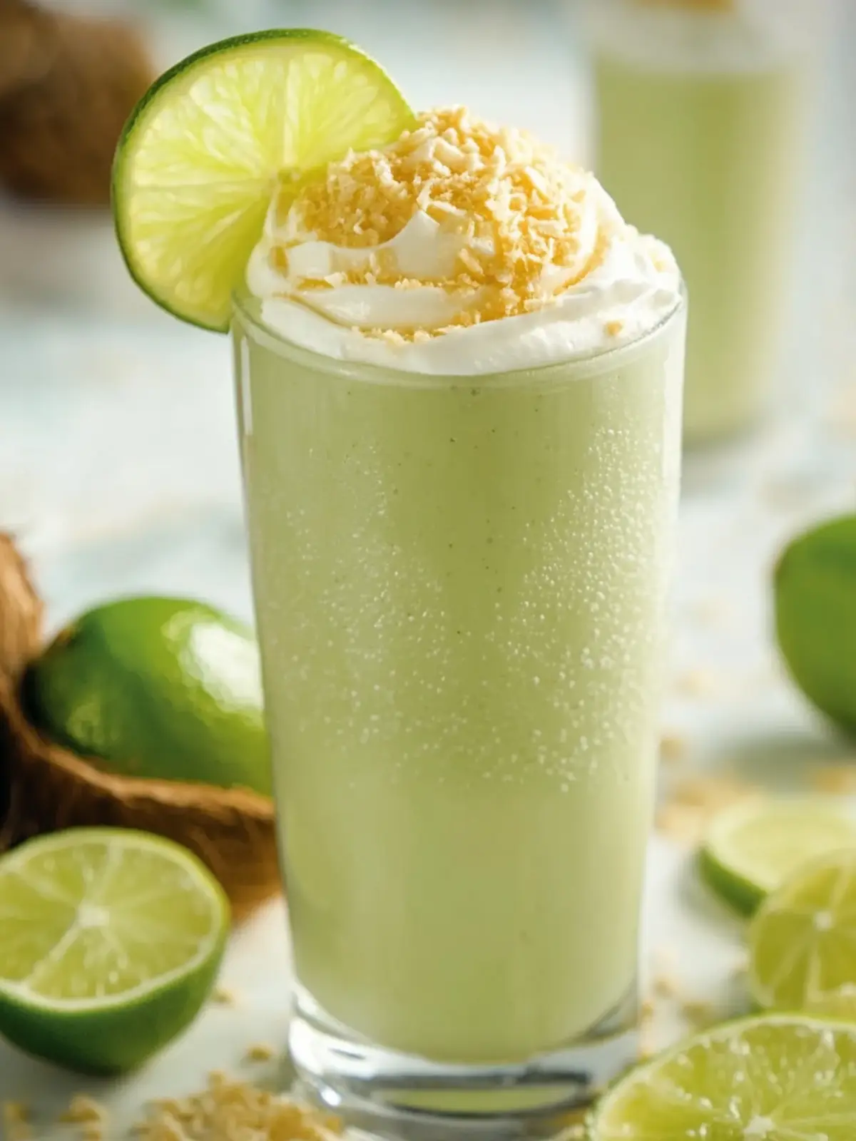 Coconut Key Lime Pie Smoothie