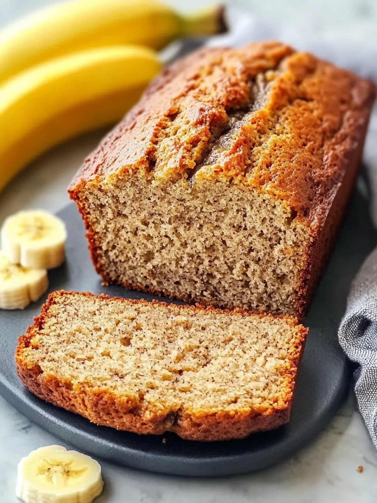 Fluffy Keto Banana Bread