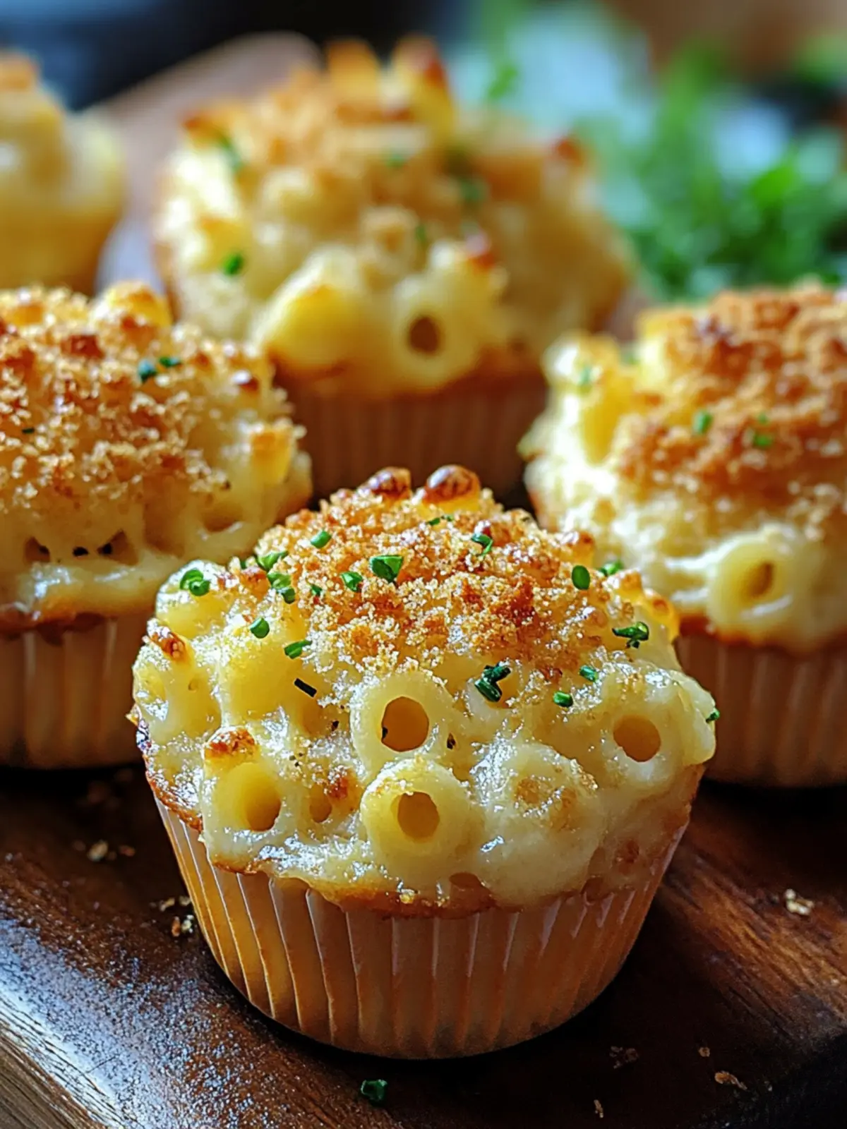 Creamy Mac and Cheese Muffins