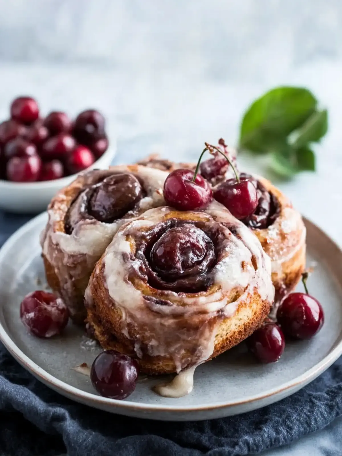Cherry Chocolate Rolls