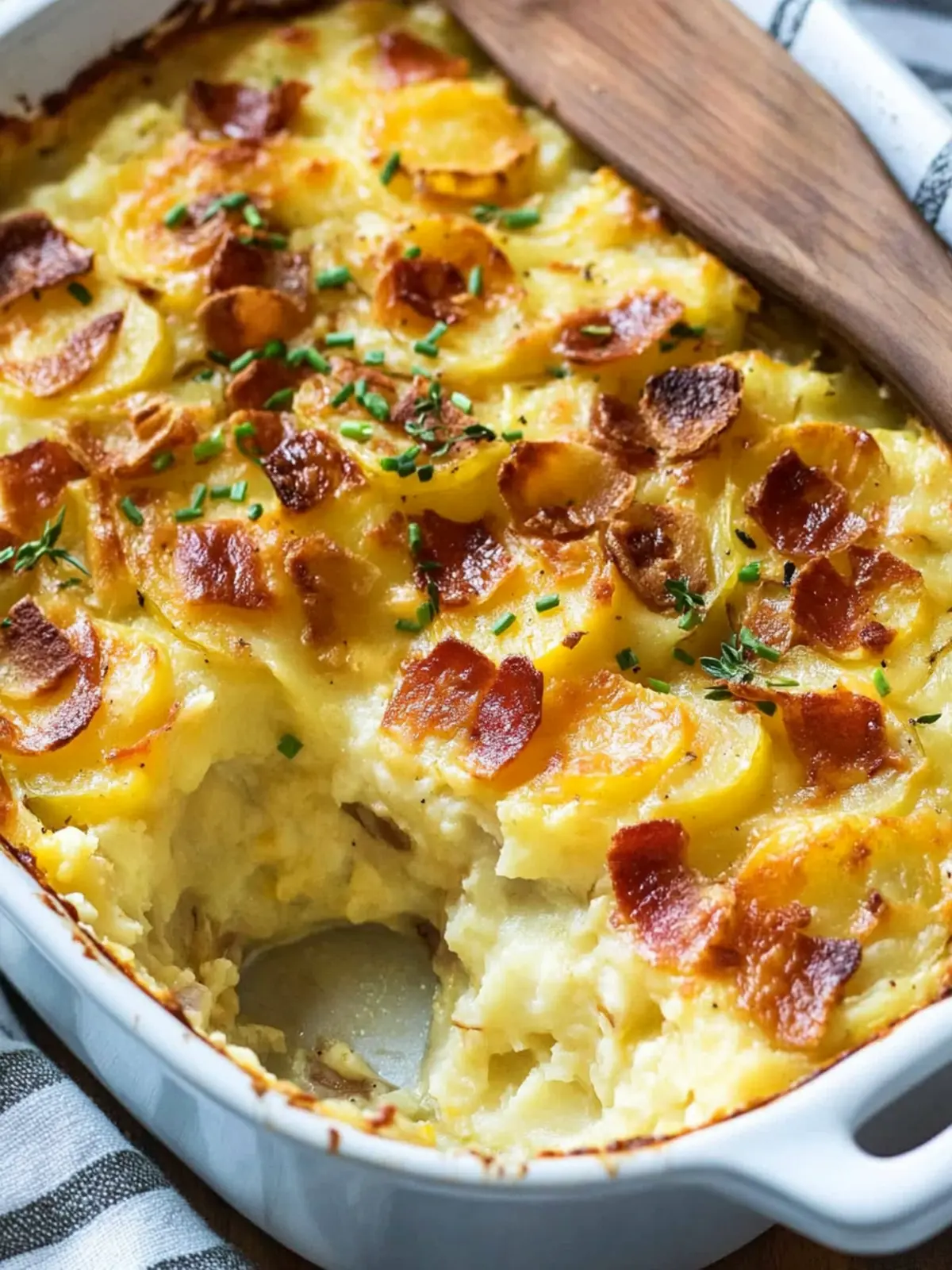 Twice Baked Potato Casserole