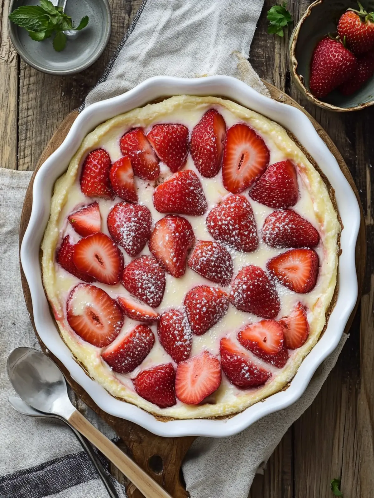 Strawberry Flaugnarde