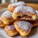 Air Fryer Nutella Stuffed Beignets