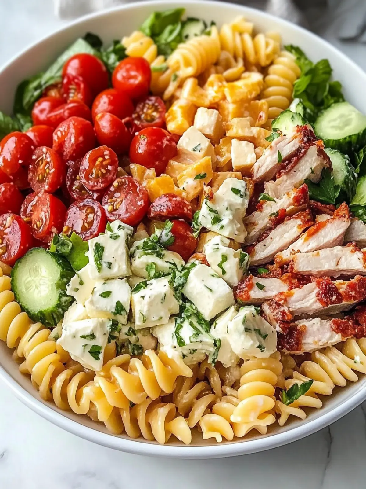 Cobb Pasta Salad
