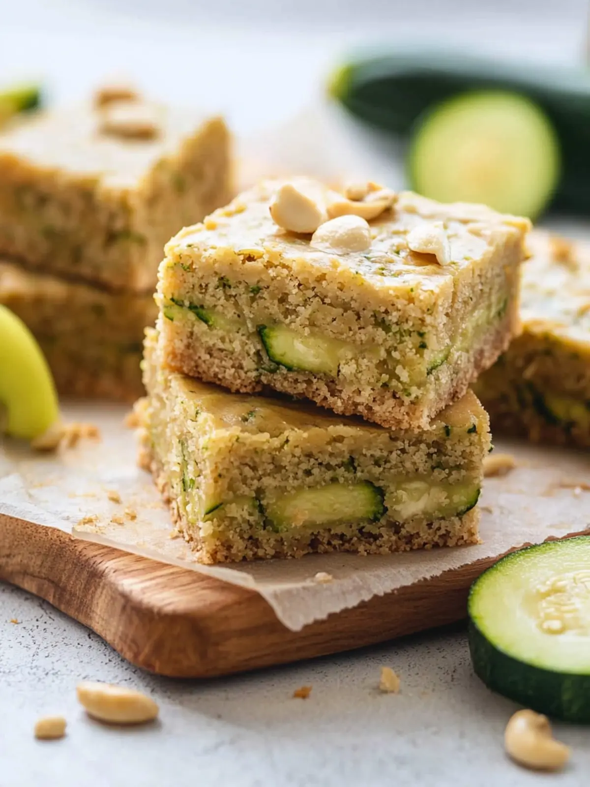 Keto Zucchini Bars
