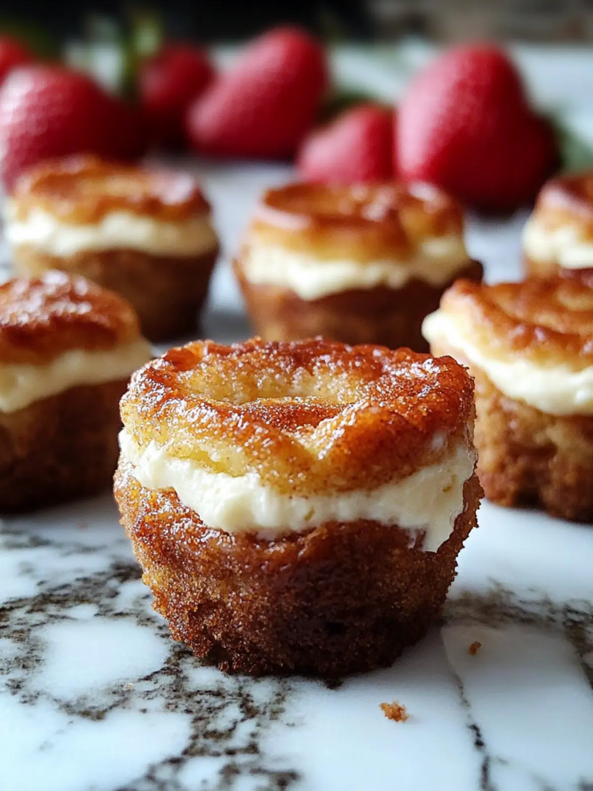 Churro Cheesecake Bites