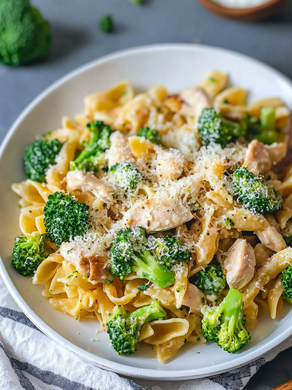 Chicken and Broccoli Pasta