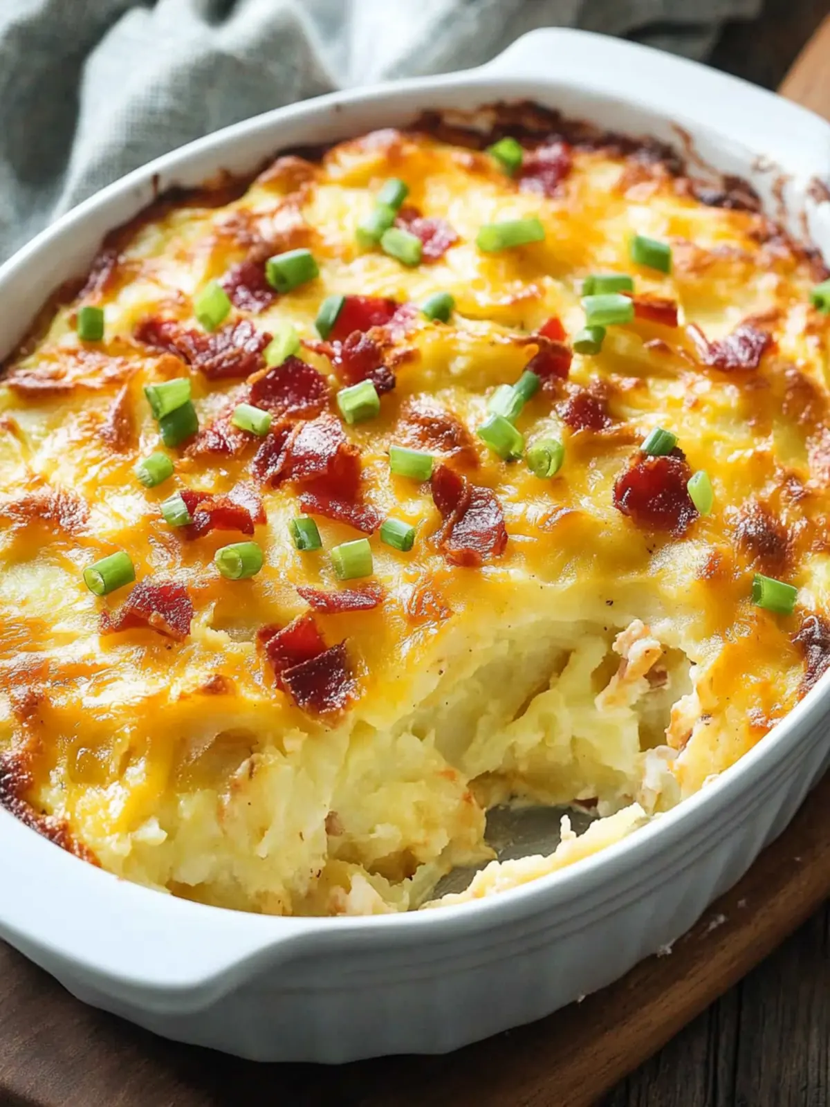Twice Baked Potato Casserole