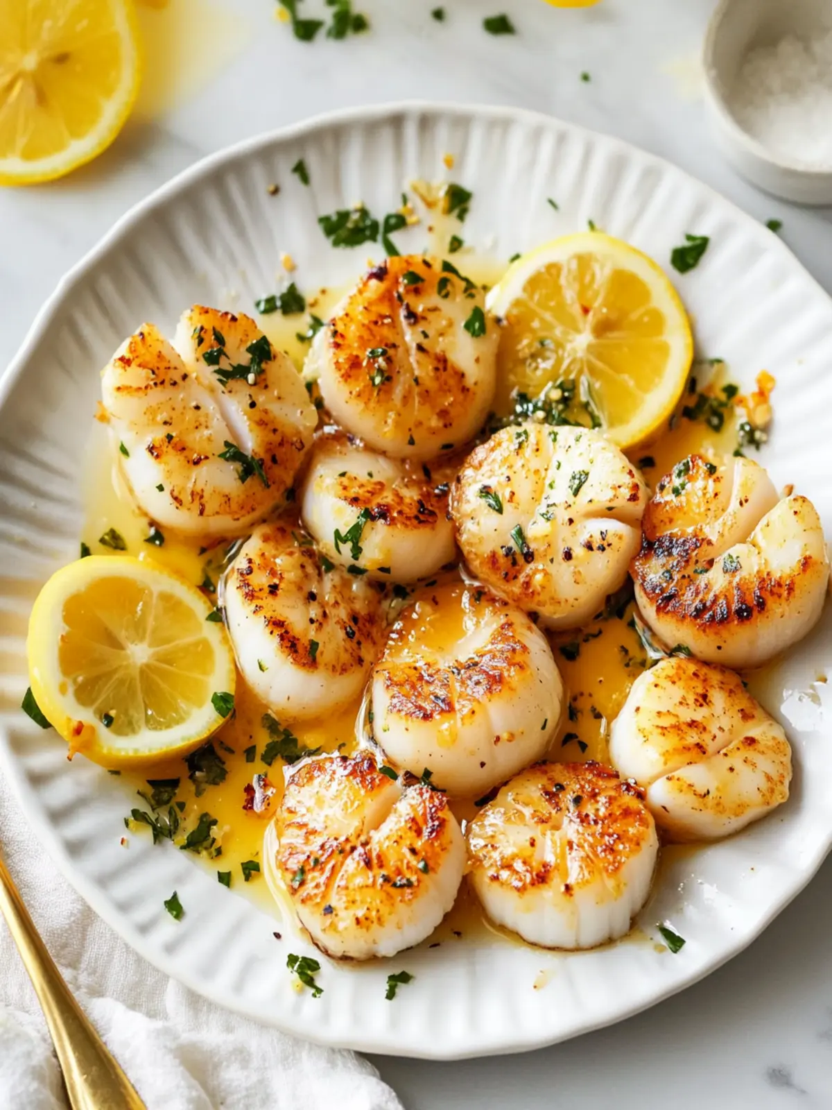 Lemon Butter Scallops