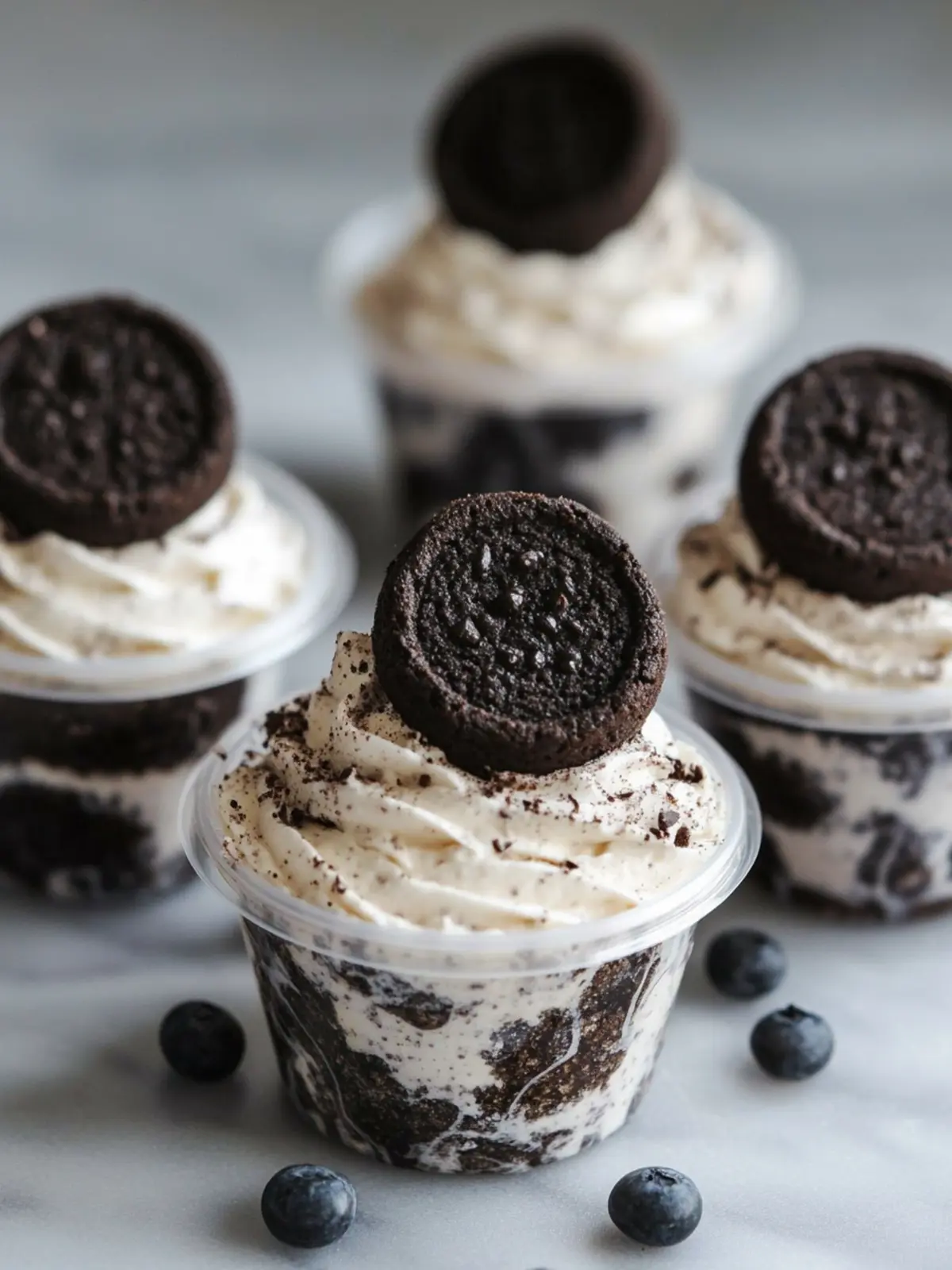 Cookies and Cream Dessert Cups