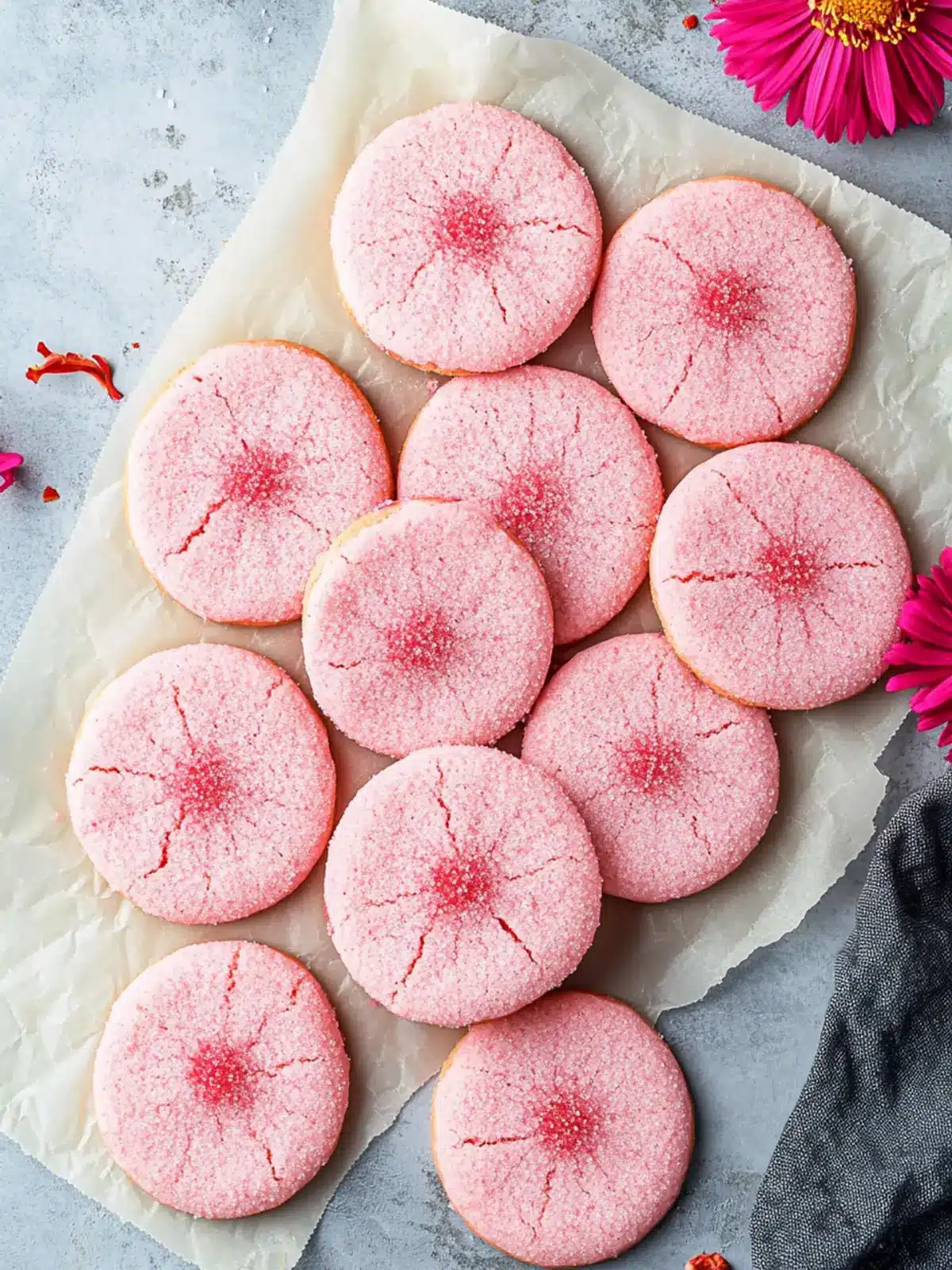 Mexican Pink Cookies